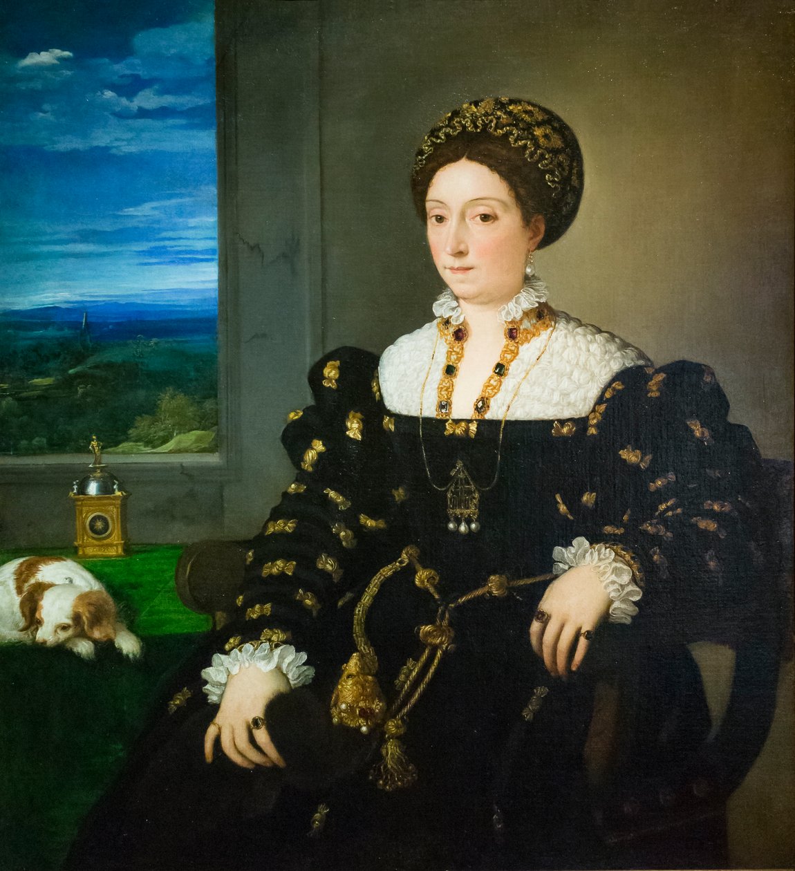 Eleonora Gonzaga portréja alkotó: Titian (c.1488 1576)