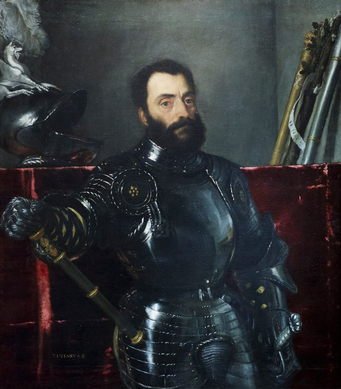 Francesco Maria I della Rovere portréja alkotó: Titian (c.1488 1576)