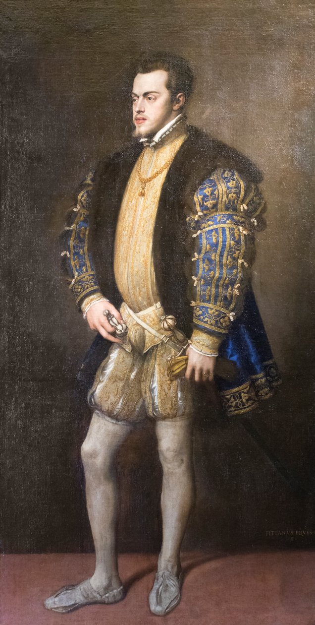 Fülöp portréja II alkotó: Titian (c.1488 1576)