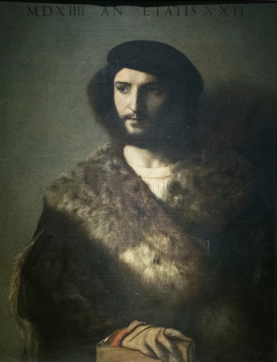 Portré egy férfiról, akit beteg emberként ismernek alkotó: Titian (c.1488 1576)