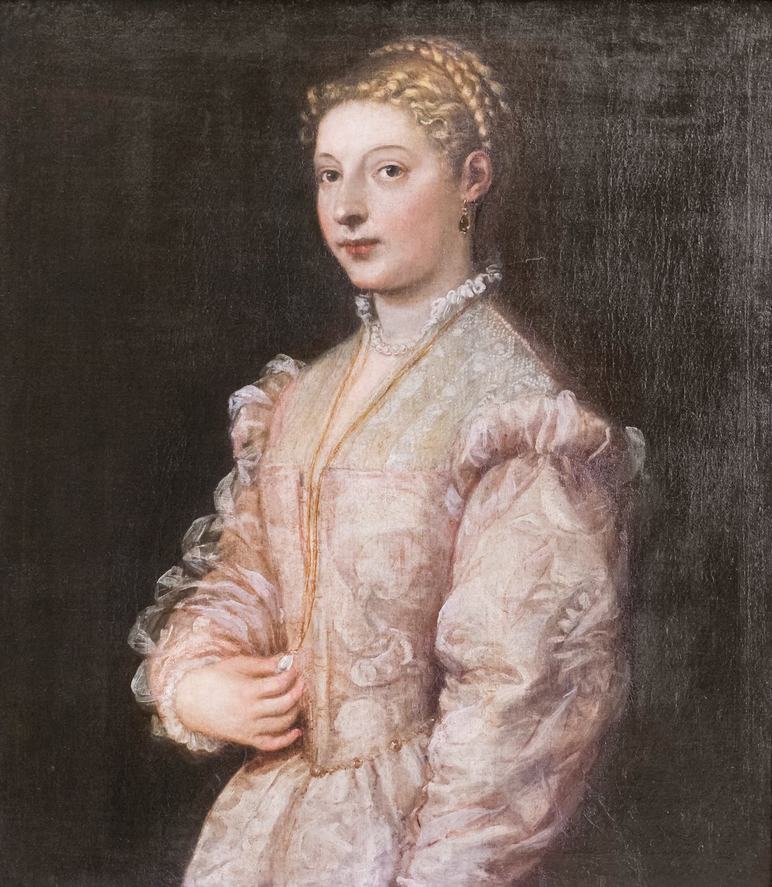 Fiatal nő portréja (Lavinia) alkotó: Titian (c.1488 1576)
