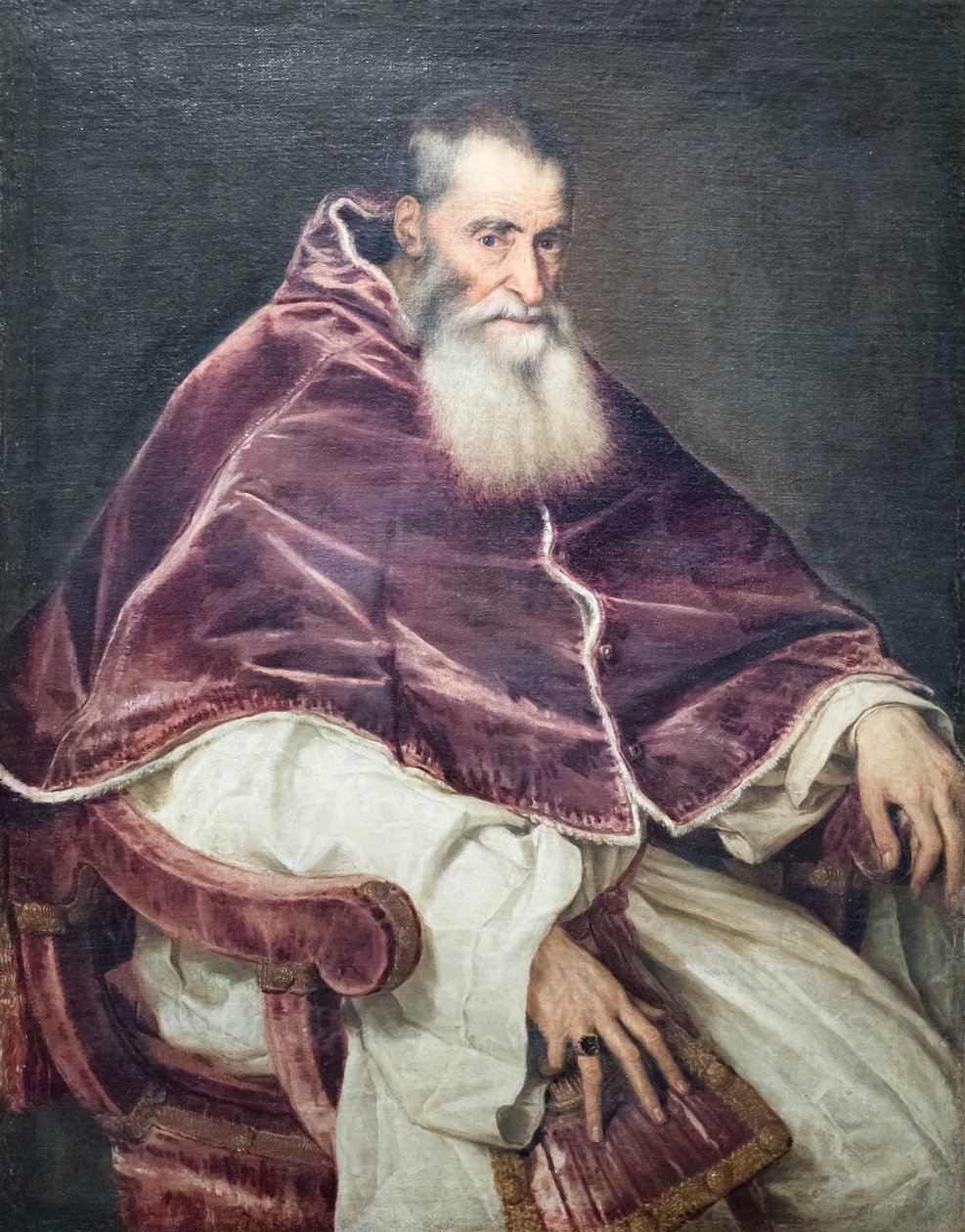 Pál pápa portréja III alkotó: Titian (c.1488 1576)