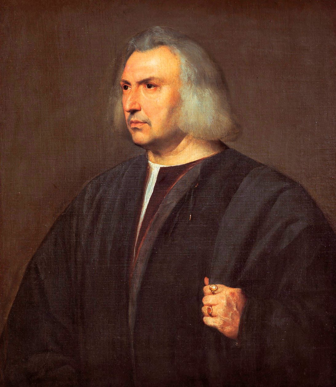 Dr. Gian Giacomo Bartolotti pármai portréja alkotó: Tiziano Vecelli