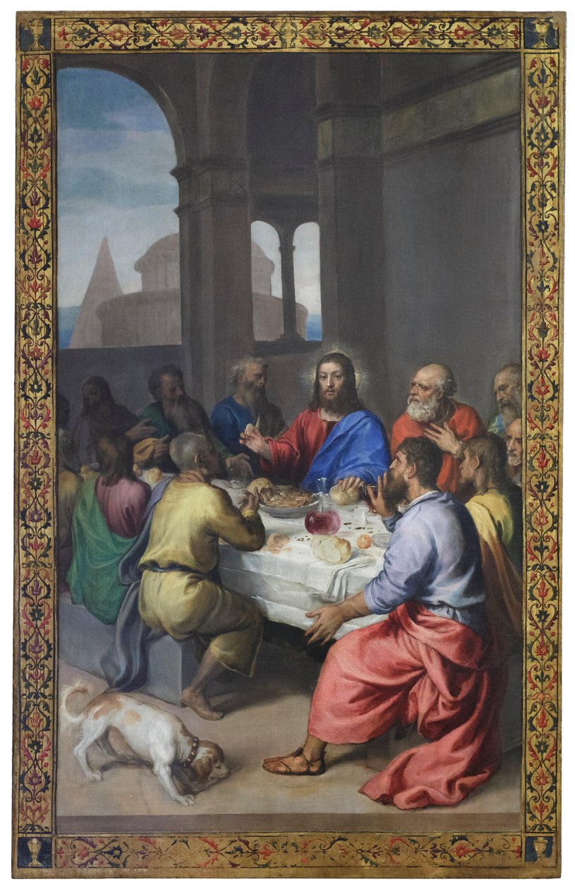 Az utolsó vacsora alkotó: Titian (c.1488-1576)