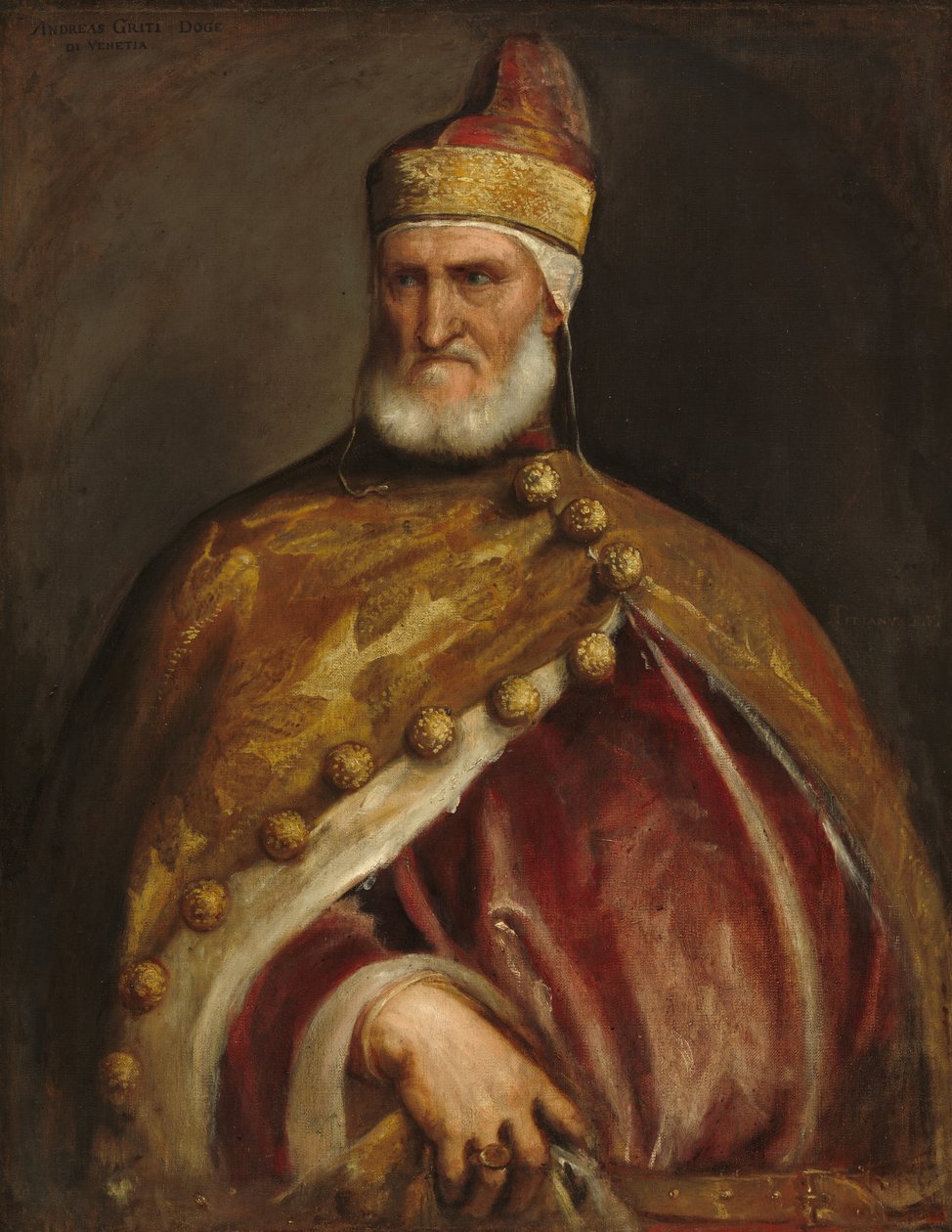 Doge Andrea Gritti alkotó: Titian