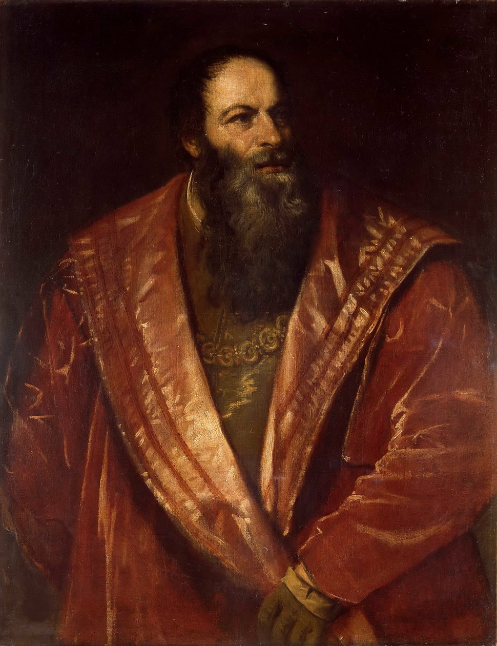 Olasz: Pietro Aretino portréja Pietro Aretino portréja alkotó: Titian