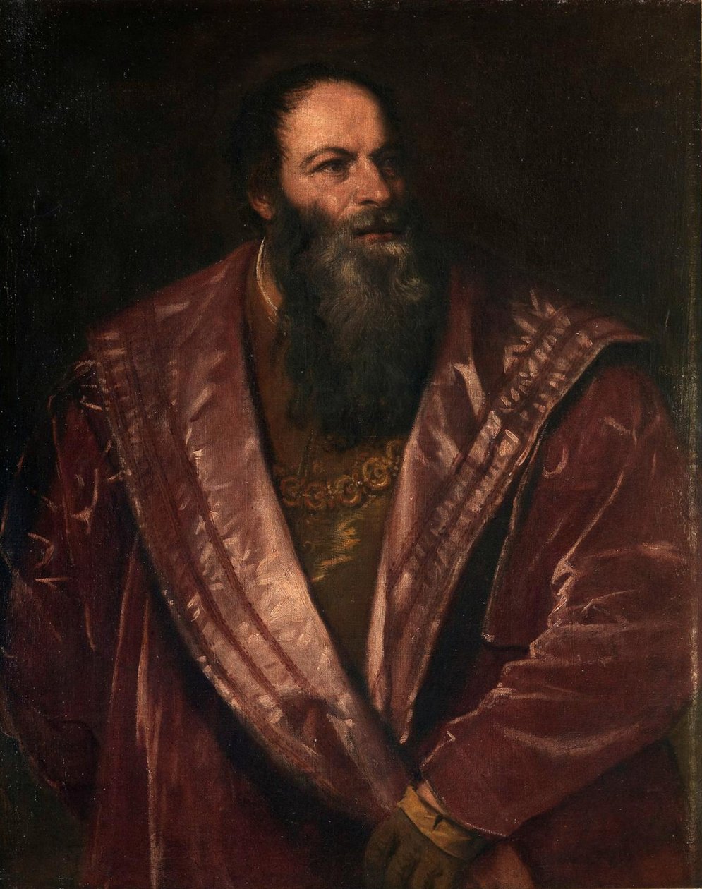 Olasz: Pietro Aretino portréja Pietro Aretino portréja alkotó: Titian