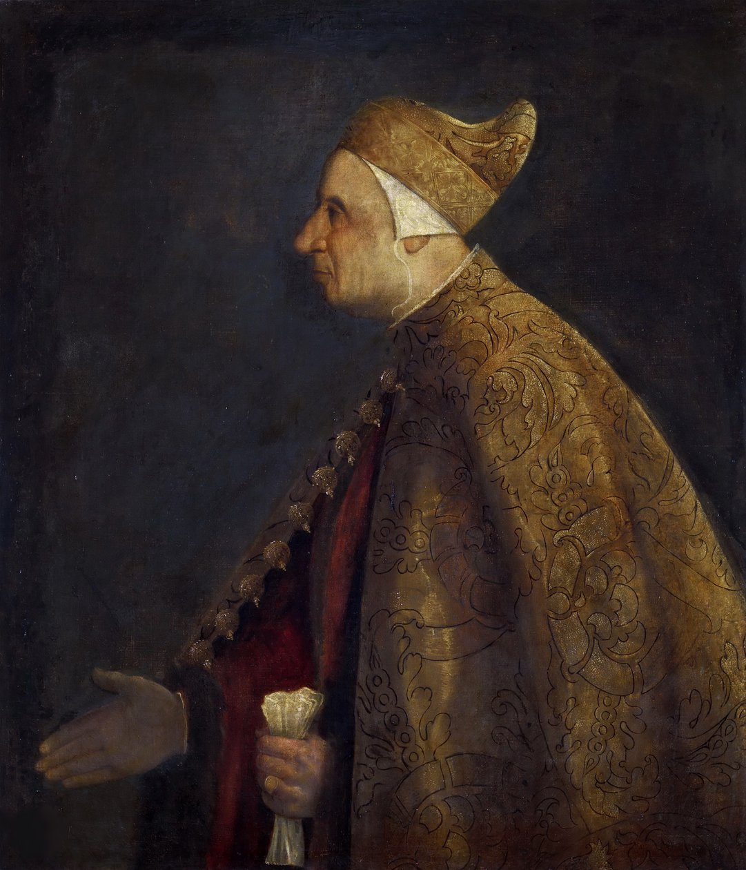 Niccolò Marcello dózse portréja, 1542 körül. alkotó: Titian