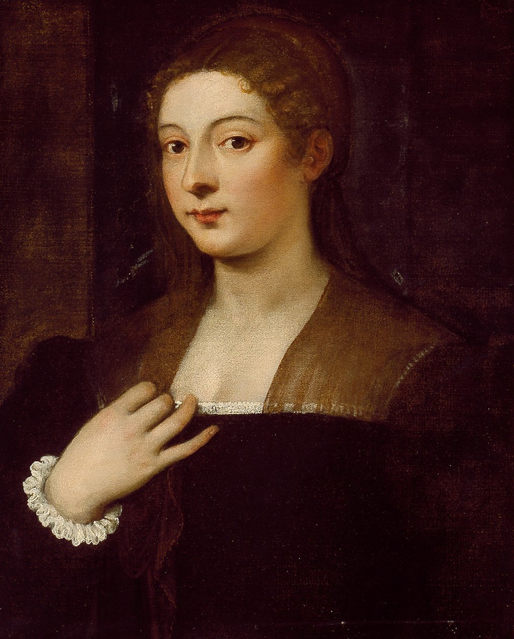 Egy hölgy portréja alkotó: Titian