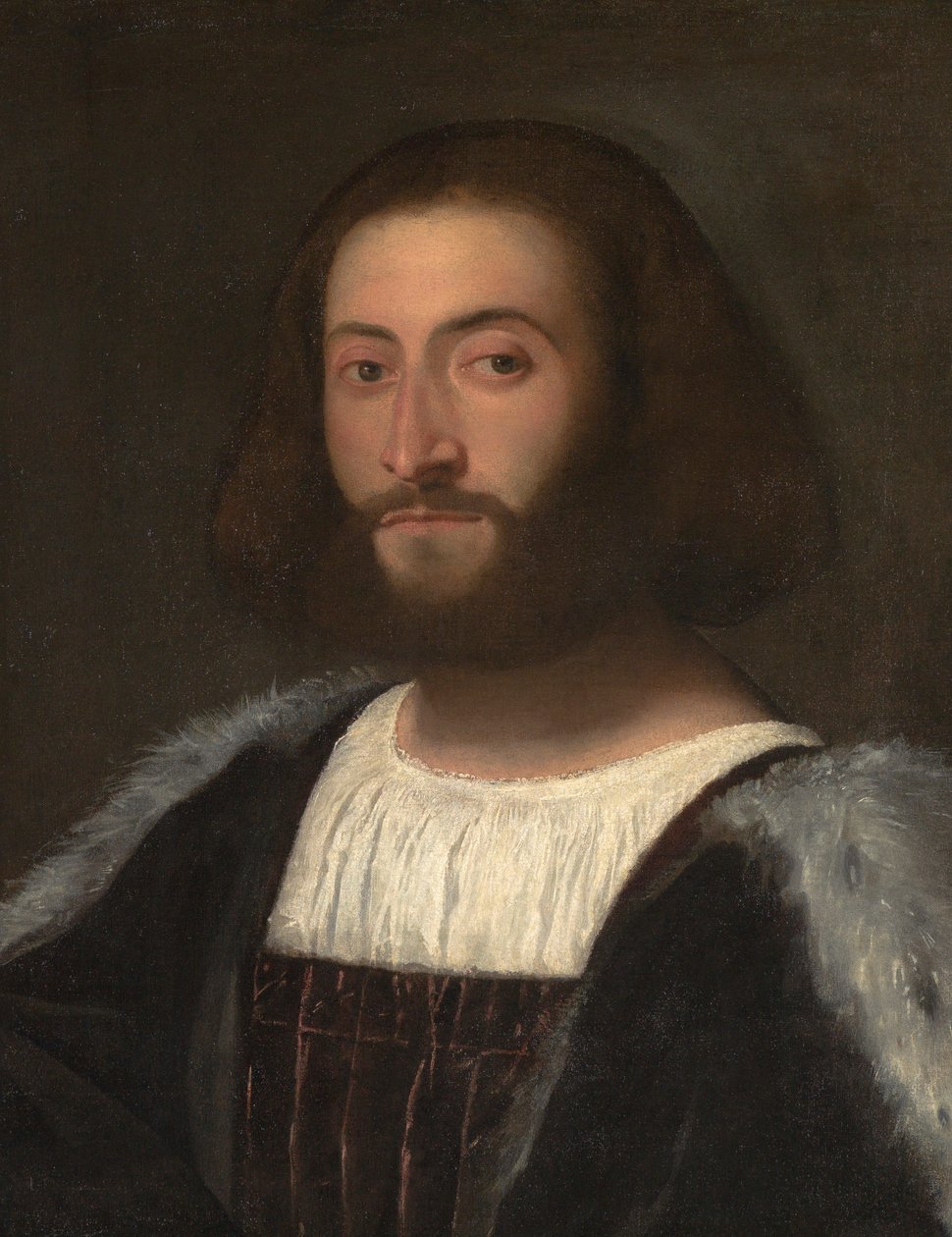 Egy férfi portréja alkotó: Titian