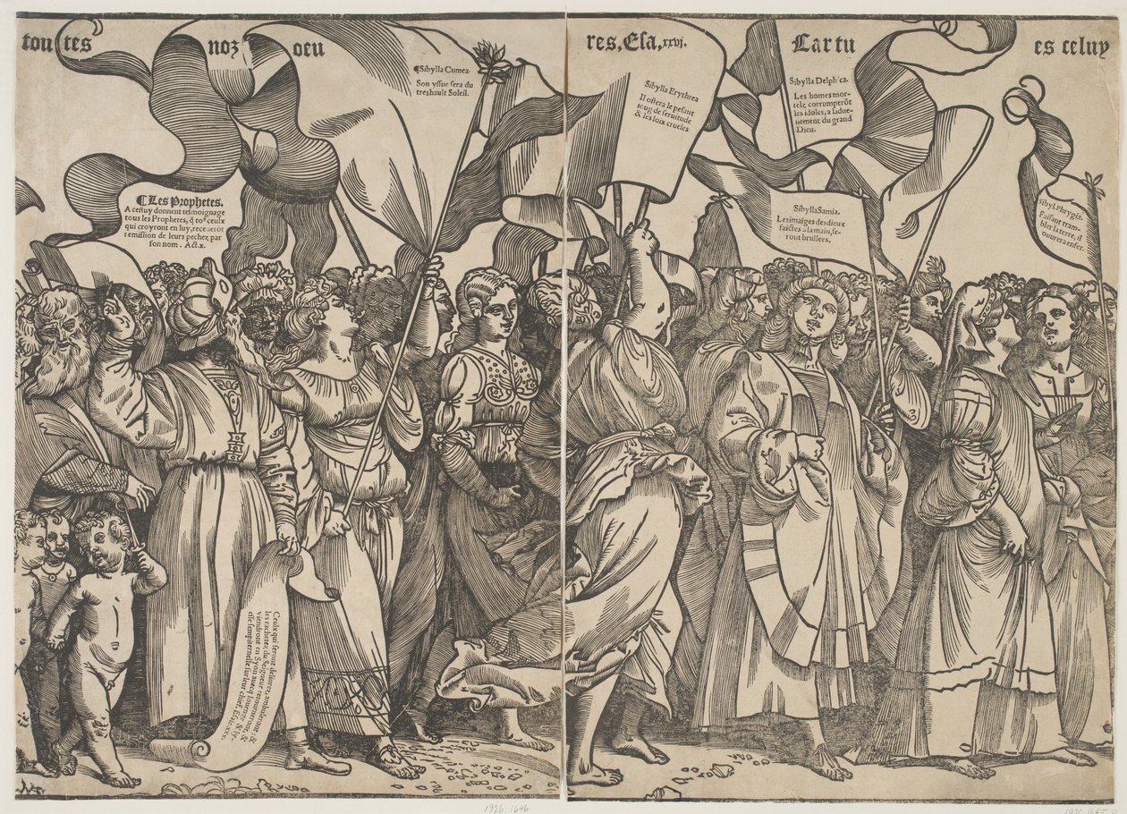 Próféták II, 1511 körül alkotó: Tiziano Vecelli