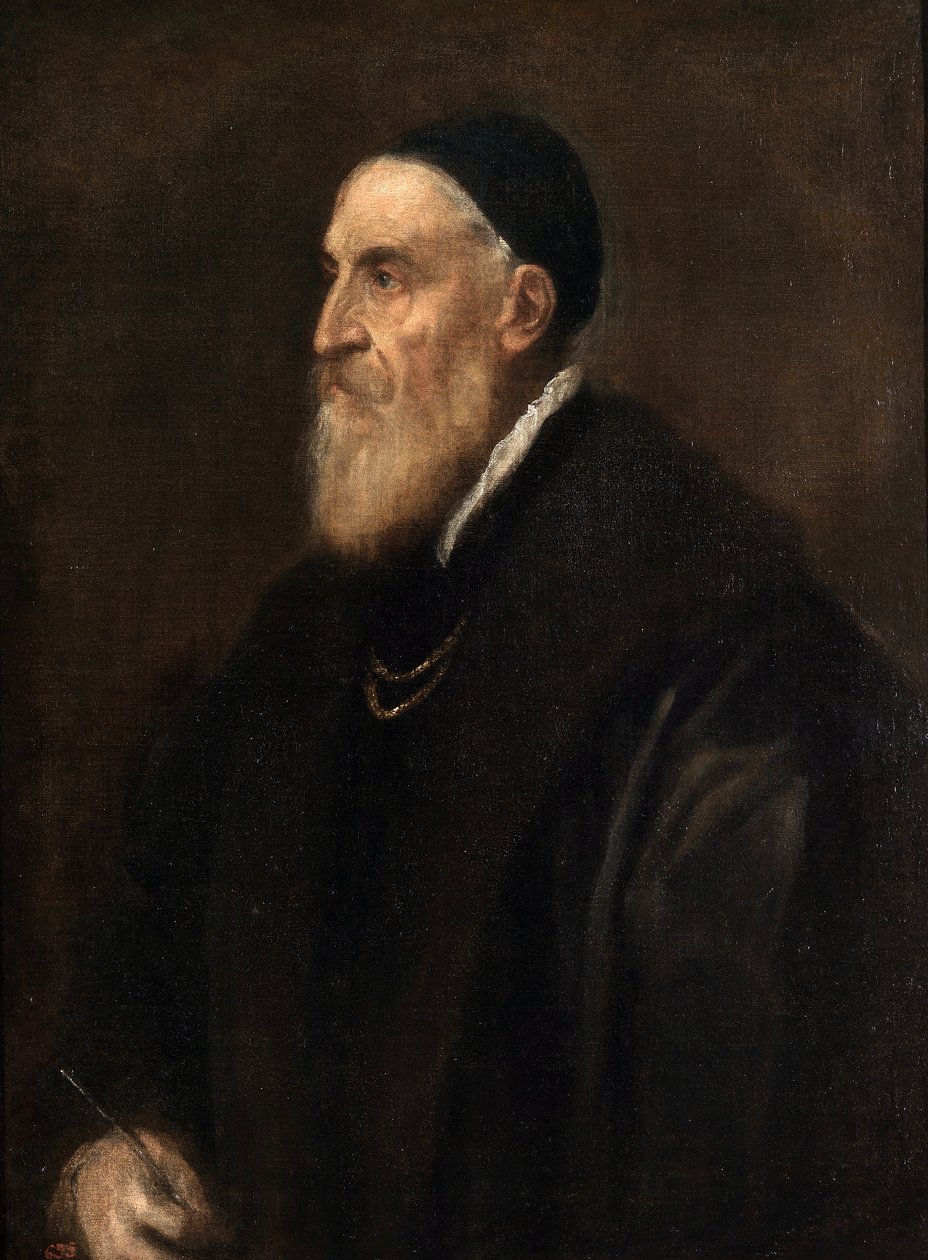 Önarckép, 1560-70 körül alkotó: Tiziano Vecelli