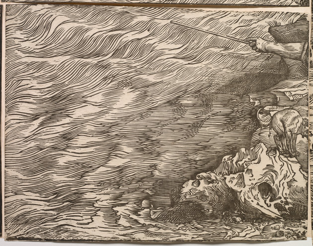 A fáraó seregének elmerülése a Vörös-tengerben alkotó: Titian