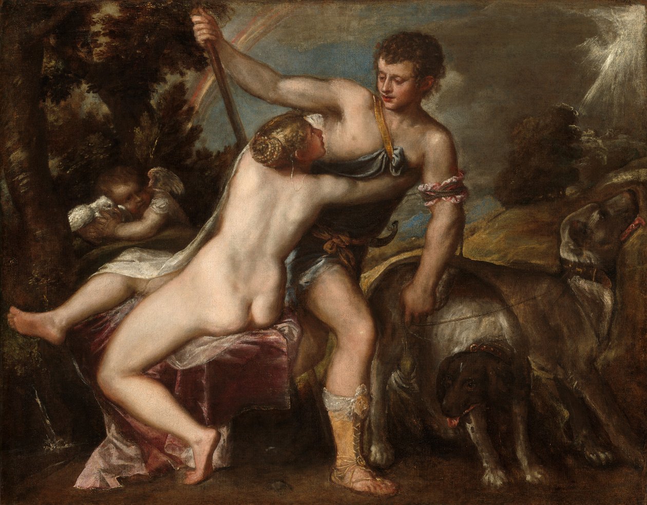 Vénusz és Adonisz, c. 1540sc. 1560-1565 alkotó: Titian