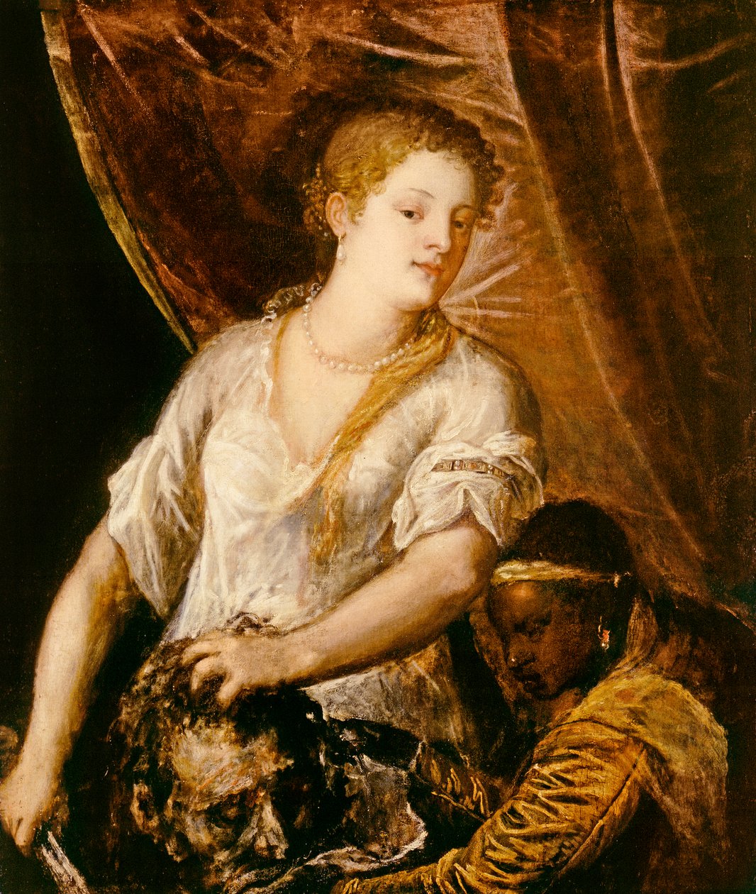 Judit Holofernész fejével, 1570 körül alkotó: Tiziano Vecelli