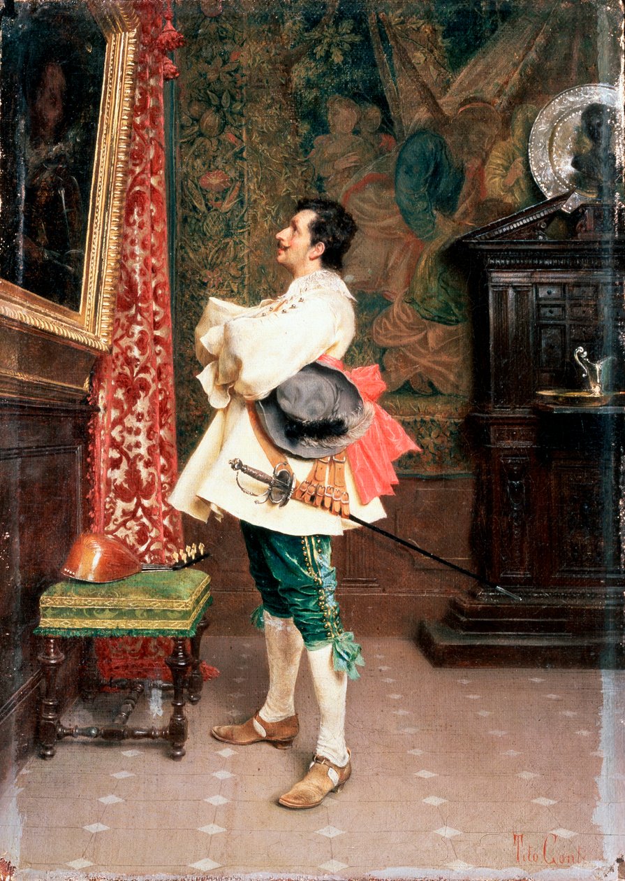 Portré előtt, 1860-1920 alkotó: Tito Conti