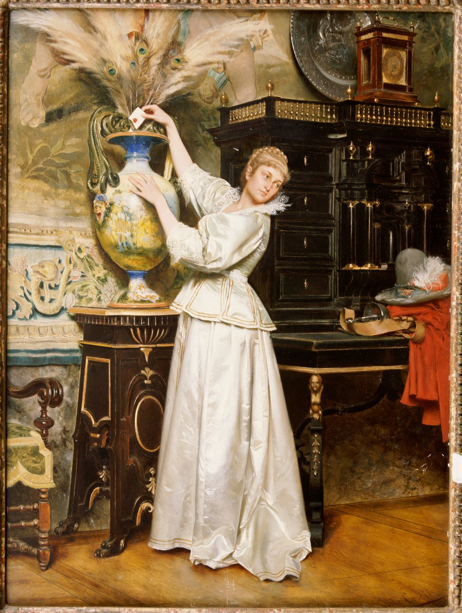 A titkos postafiók, 1876 alkotó: Tito Conti