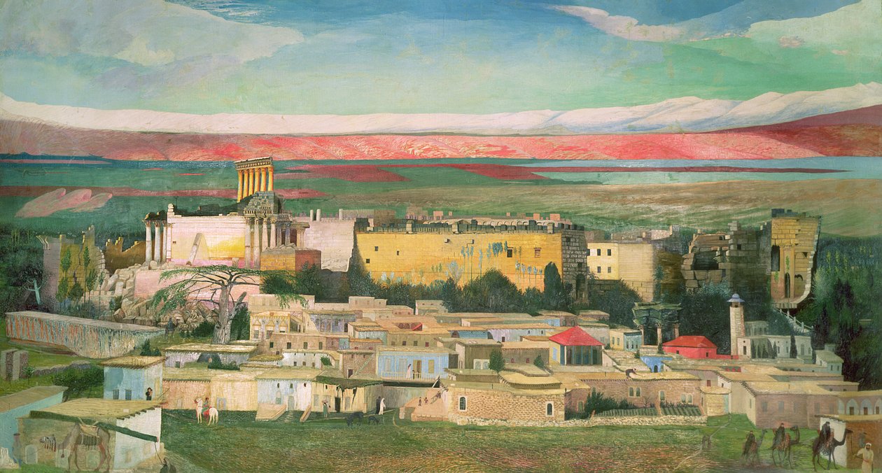Baalbek, 1906 alkotó: Tivadar Kosztka Csontvary