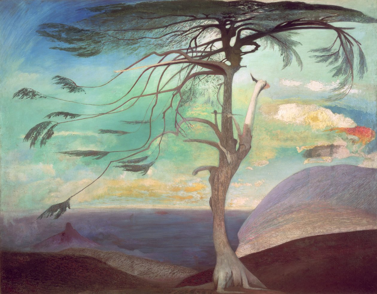 A magányos cédrus, 1907 alkotó: Tivadar Kosztka Csontvary