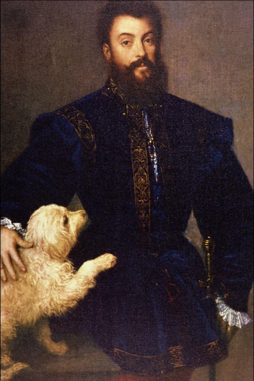Federico II Gonzaga alkotó: Tiziano Vecelli