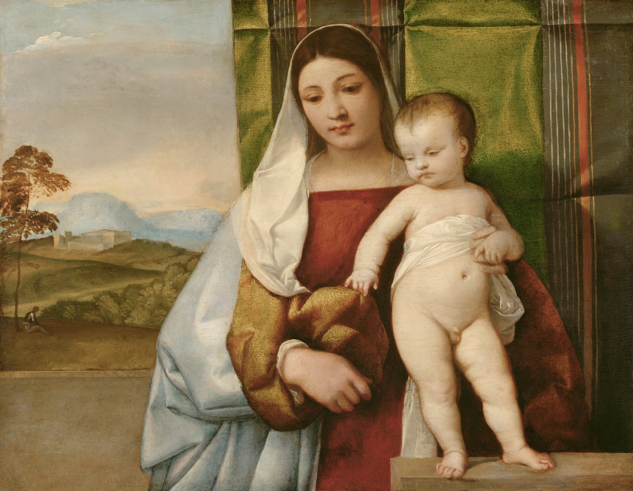 Cigány Madonna alkotó: Tiziano Vecelli