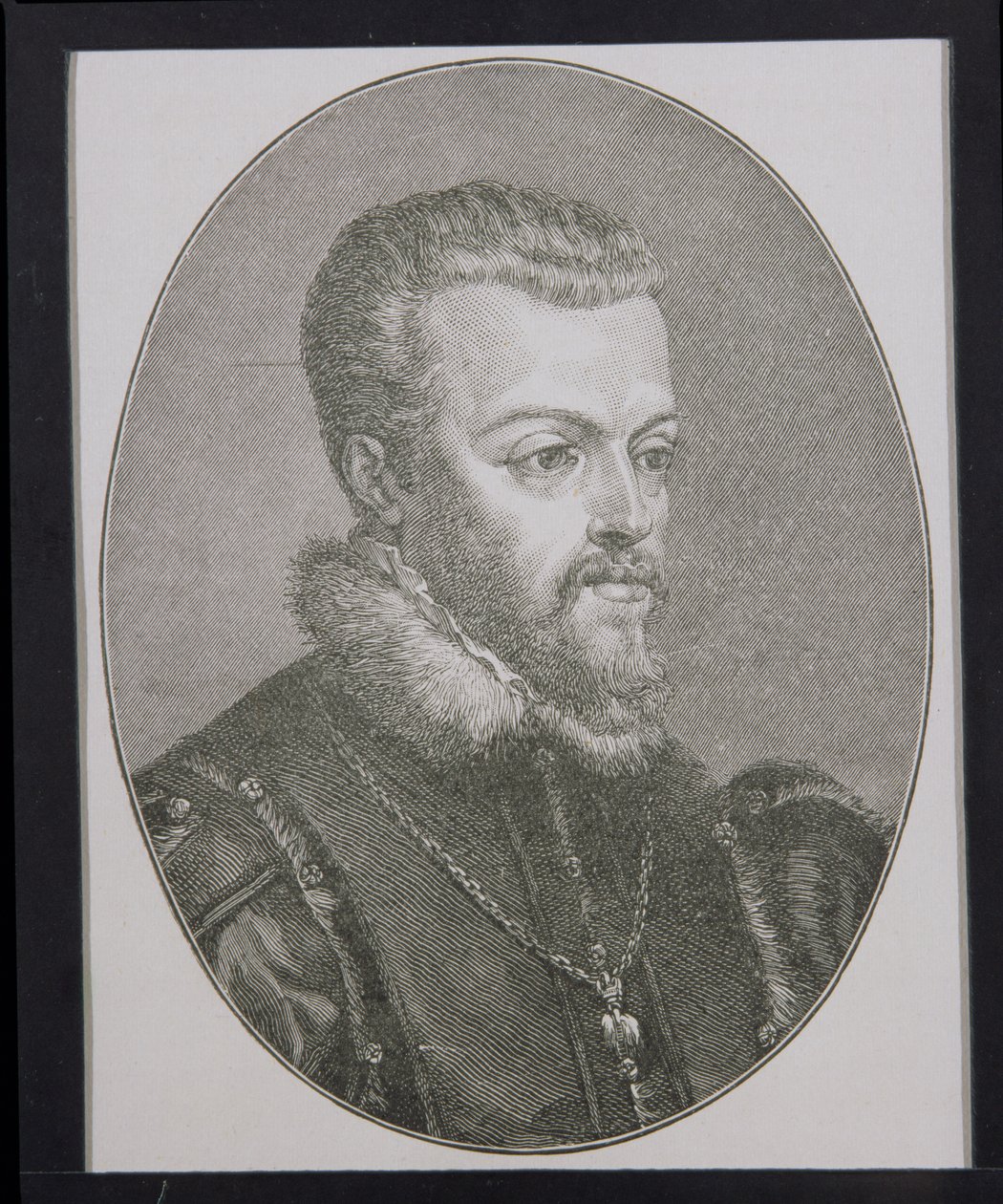 Fülöp spanyol király (1527-99). alkotó: Tiziano Vecelli