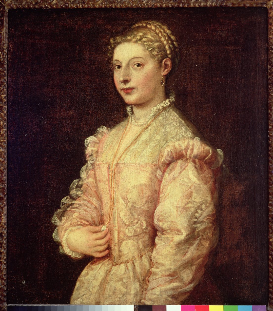 Lavinia Vecellio portréja alkotó: Tiziano Vecelli