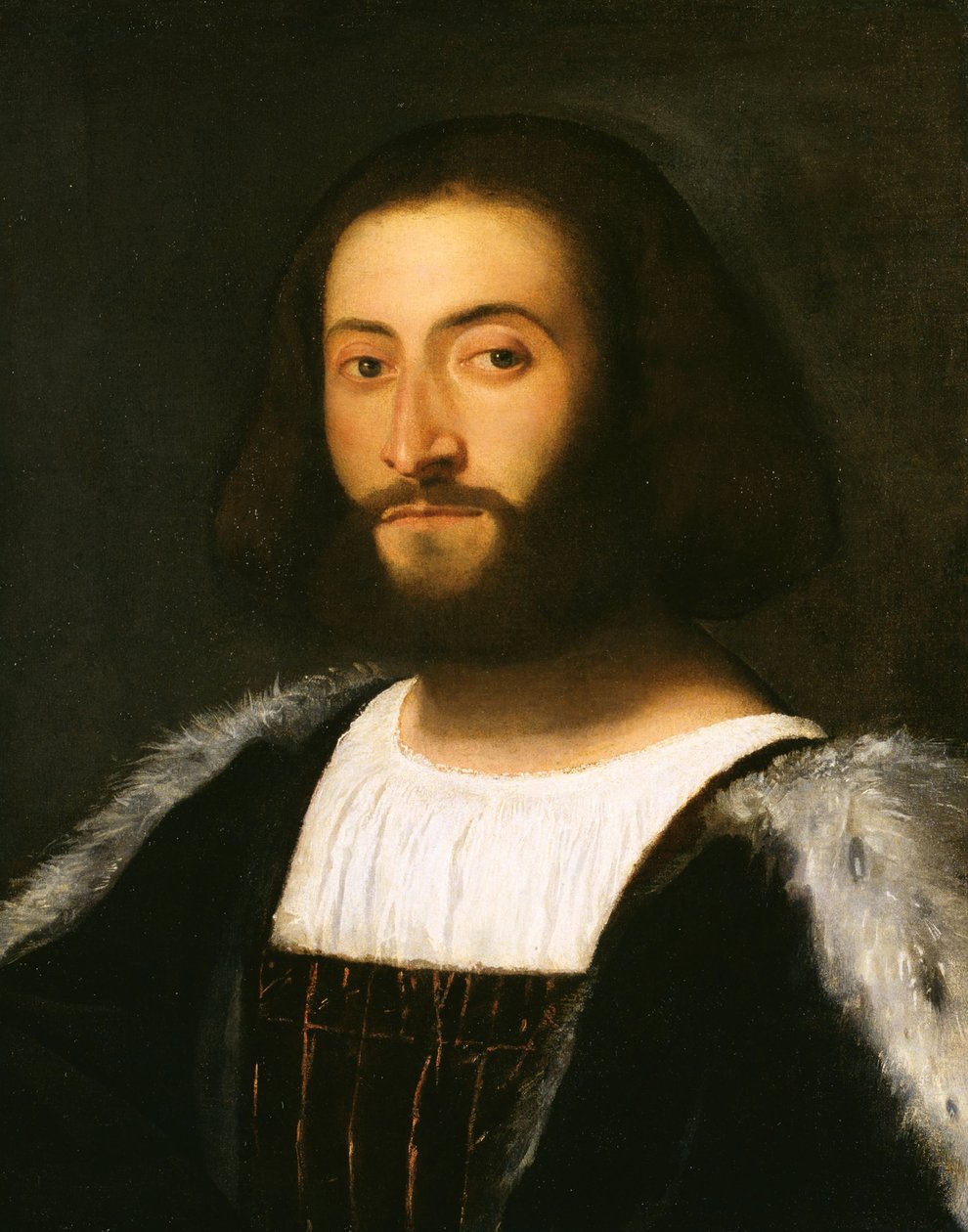 Egy férfi portréja alkotó: Tiziano Vecelli