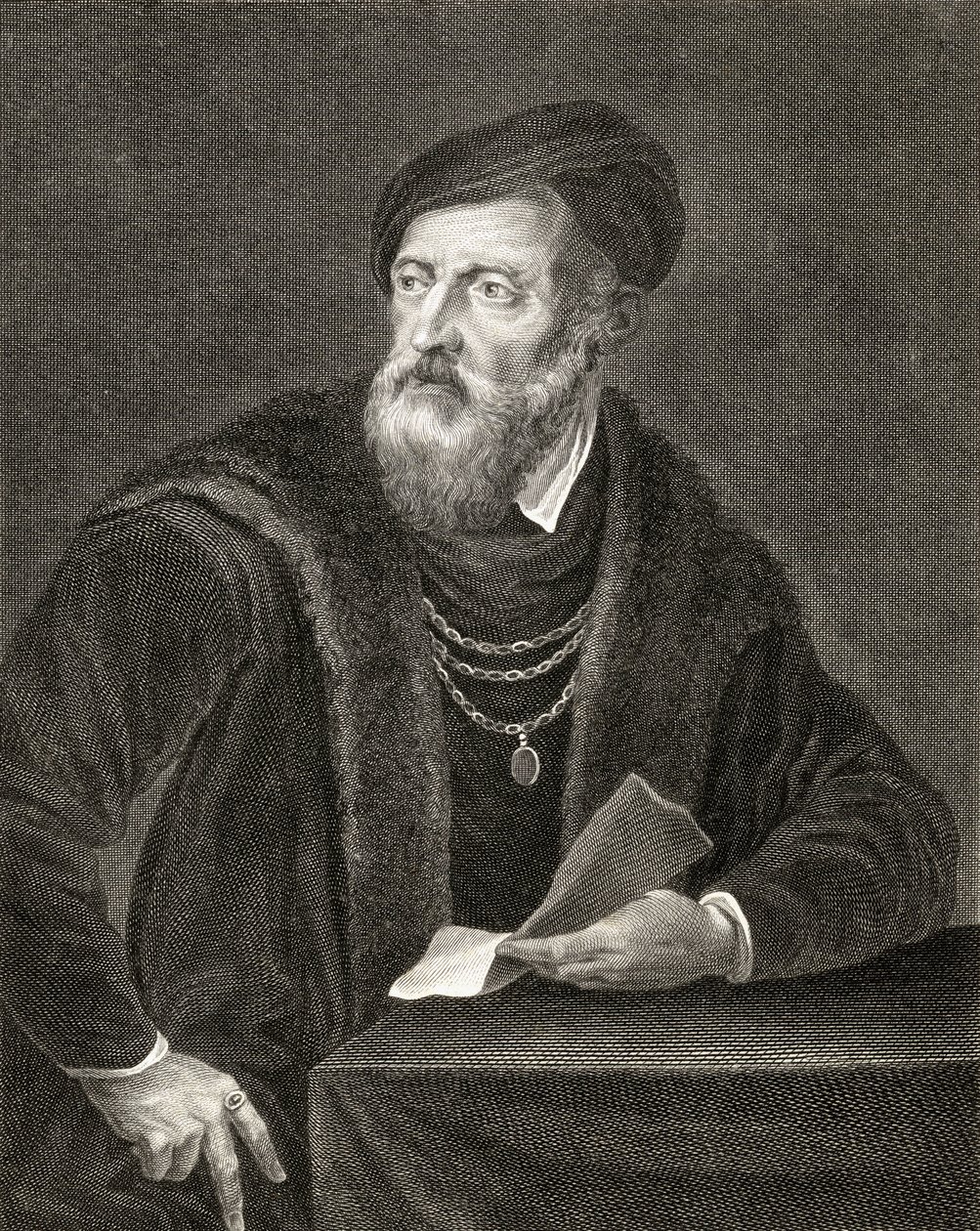 Önarckép, Antoine Louis Romanet (1742-1810) metszete. alkotó: Tiziano Vecelli