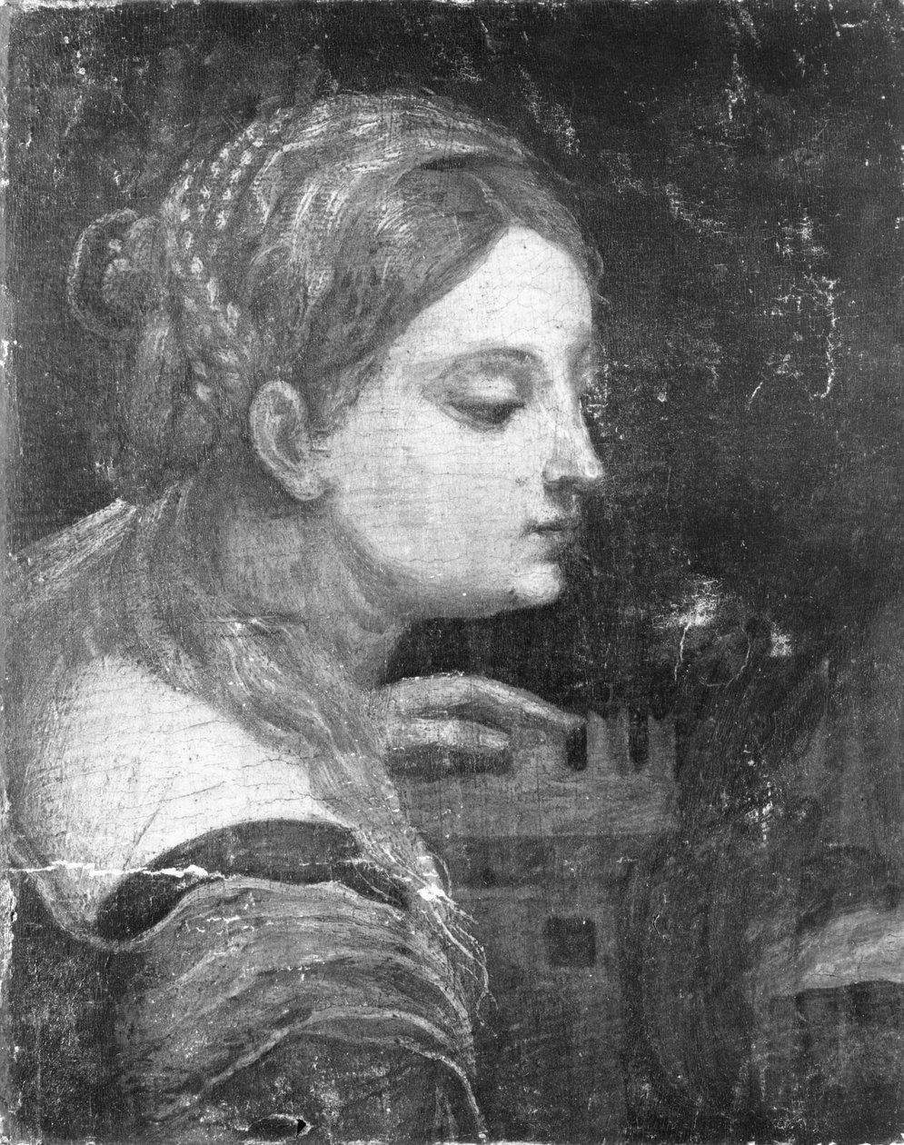 Szent Barbara alkotó: Tiziano Vecelli