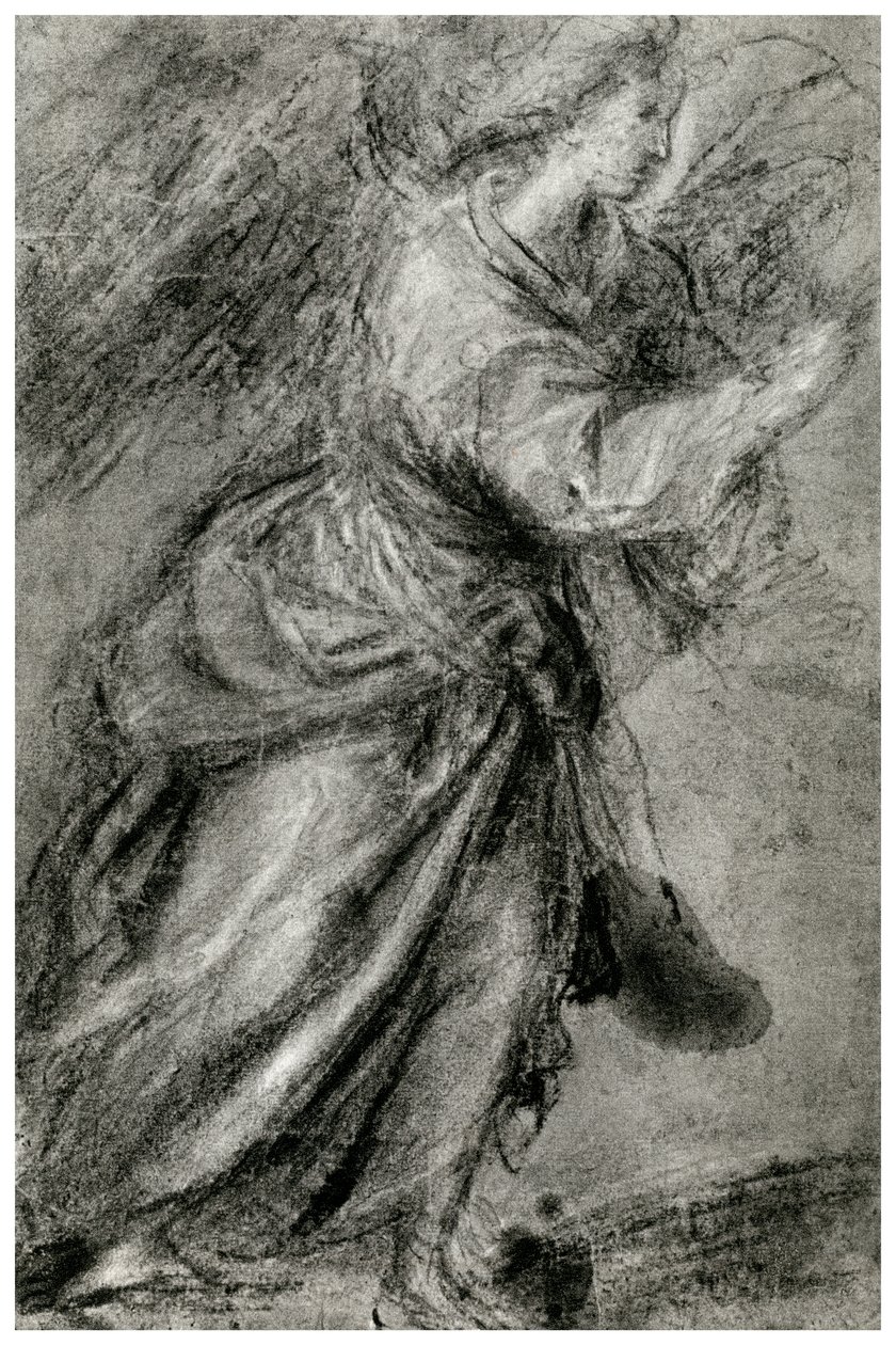 Az Angyali üdvözlet angyala, c1565, 1937 alkotó: Tiziano Vecelli