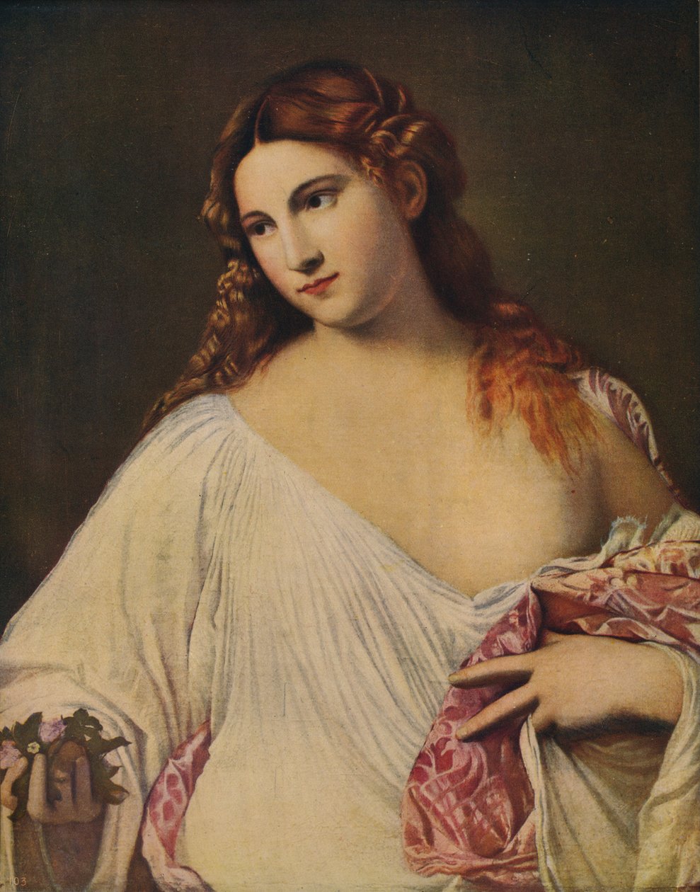 Flora, c1515-1517, c1915 alkotó: Tiziano Vecelli