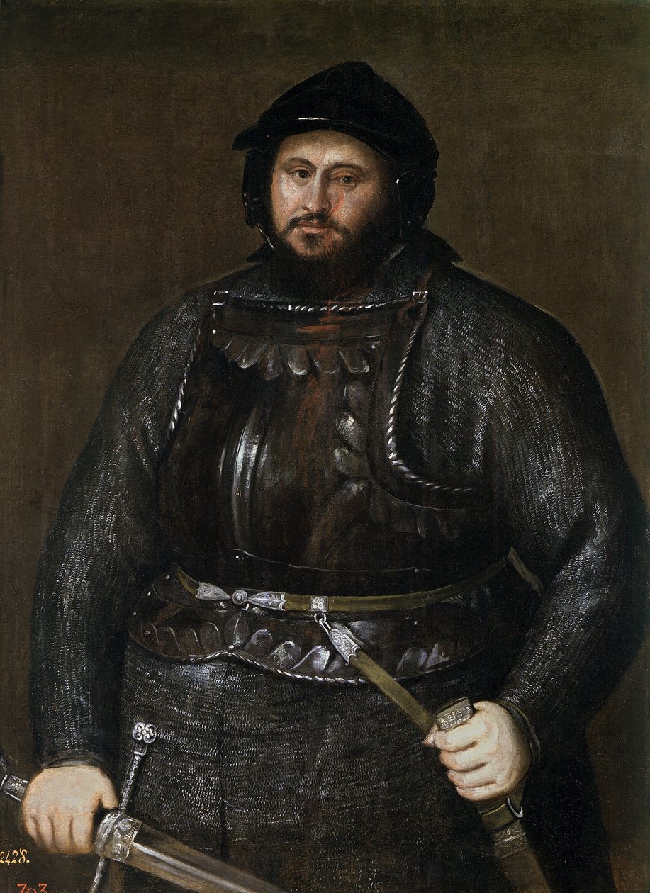 I. János Frigyes 1503-1554, szász választófejedelem, 1548 alkotó: Tiziano Vecelli