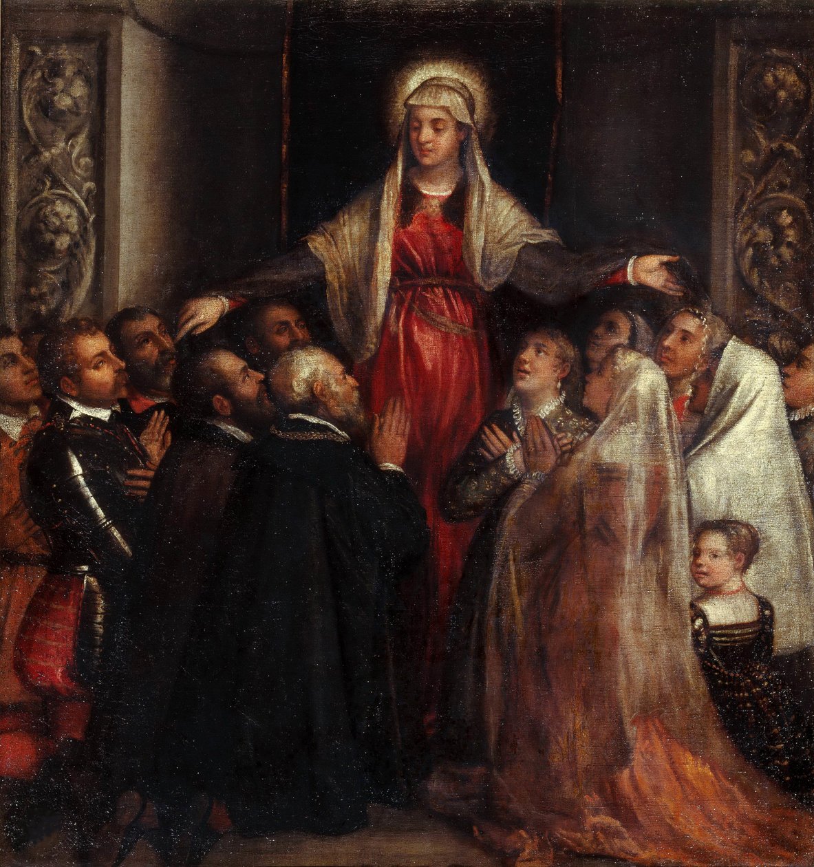 Irgalmas Madonna Irgalmas Madonna, 1573. alkotó: Tiziano Vecelli