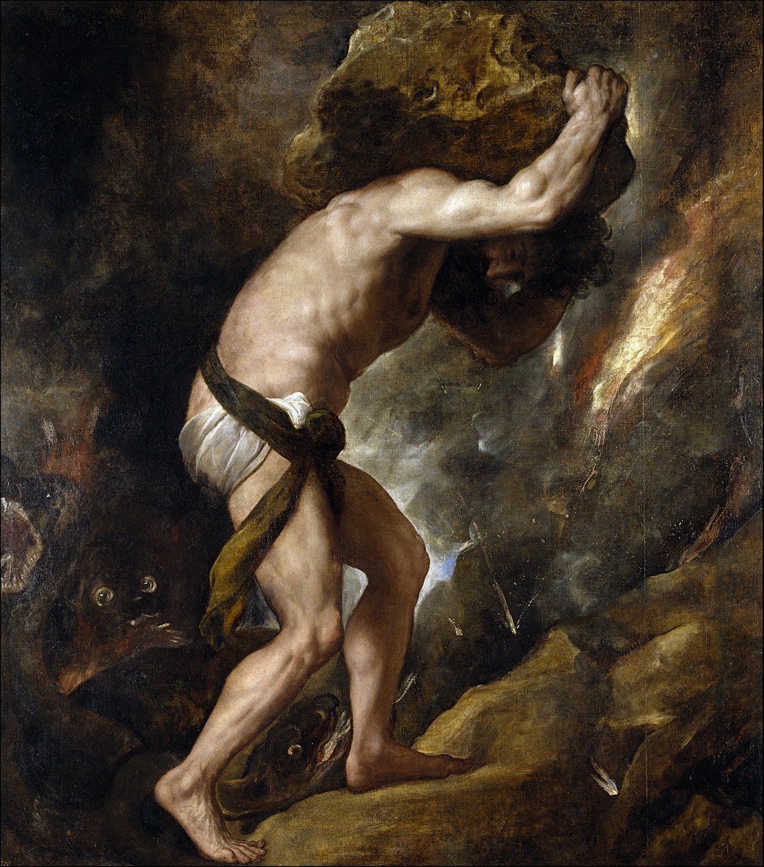 Sziszifusz alkotó: Tiziano Vecelli