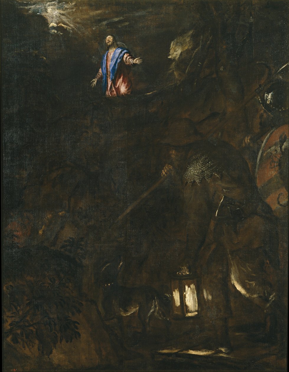 Agónia a kertben, 1562 alkotó: Tiziano Vecelli