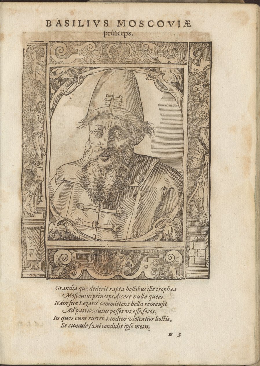 IV. Rettegett Iván cár portréja 1530-1584 alkotó: Tobias Stimmer