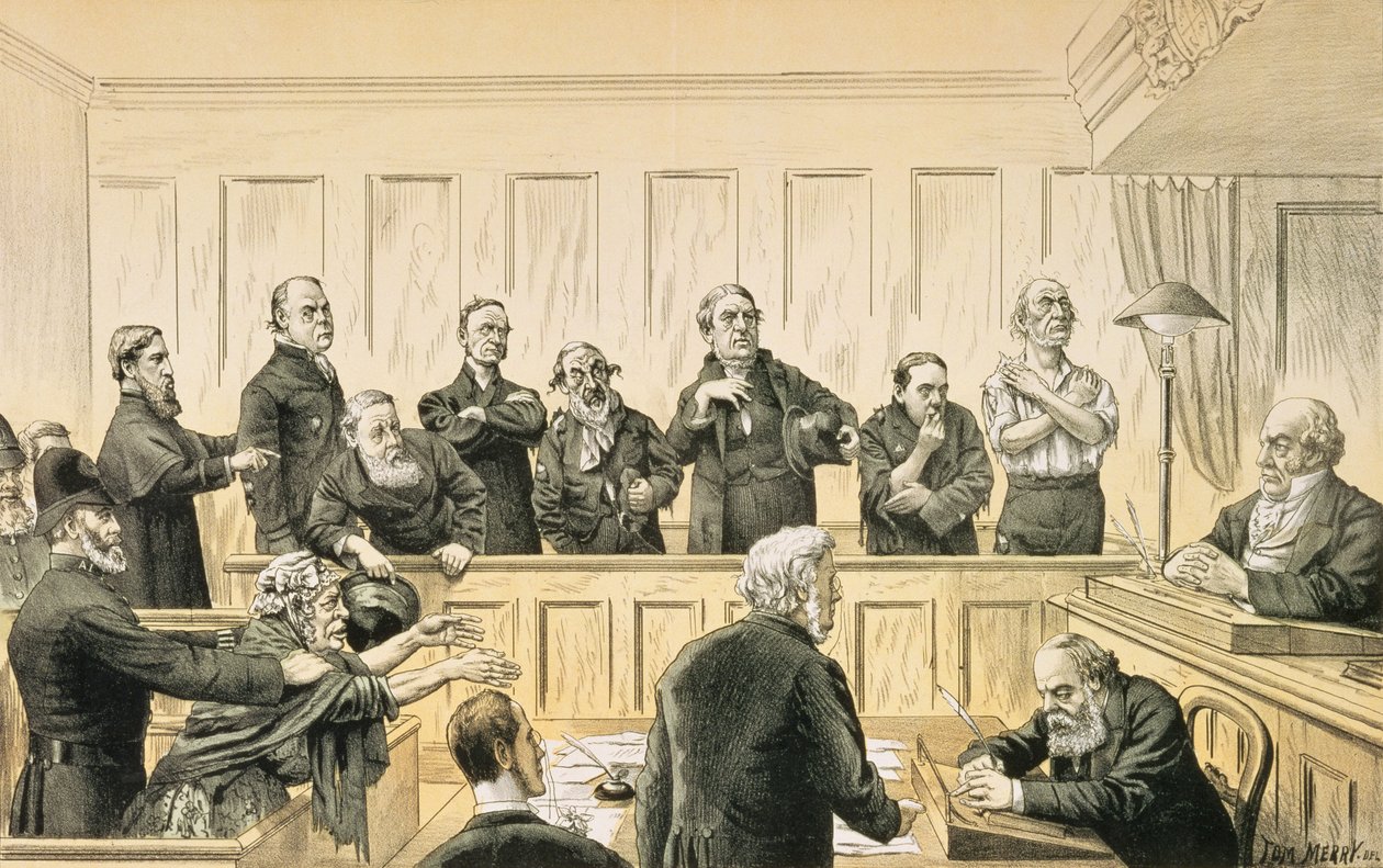 Jelenetek a Liberális Unióban, 4. sz. The Magistrate and the Refractory Casuals, a „St. Stephen
