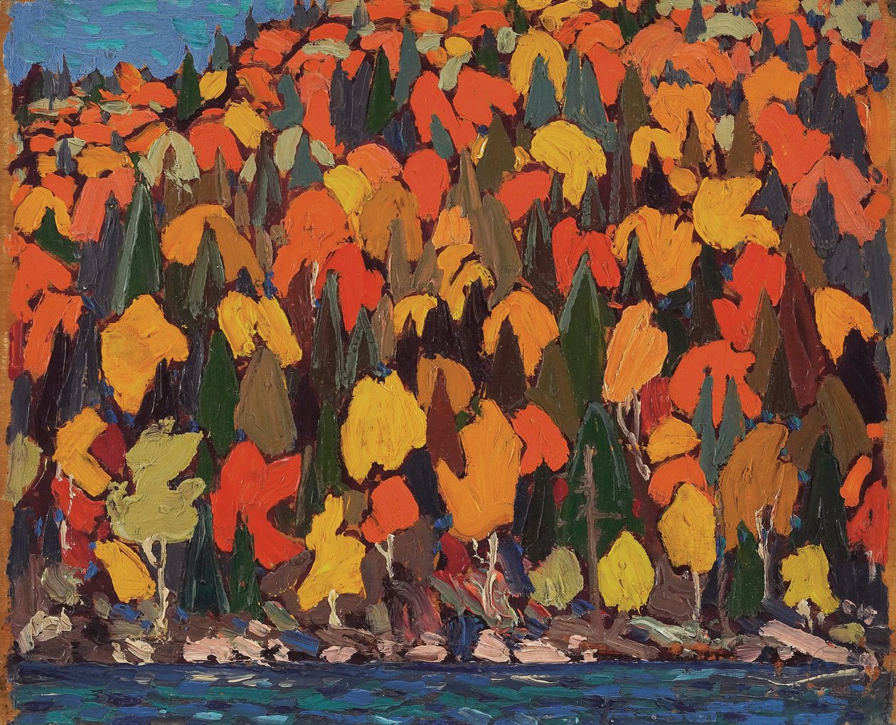 Őszi lombozat alkotó: Tom Thomson