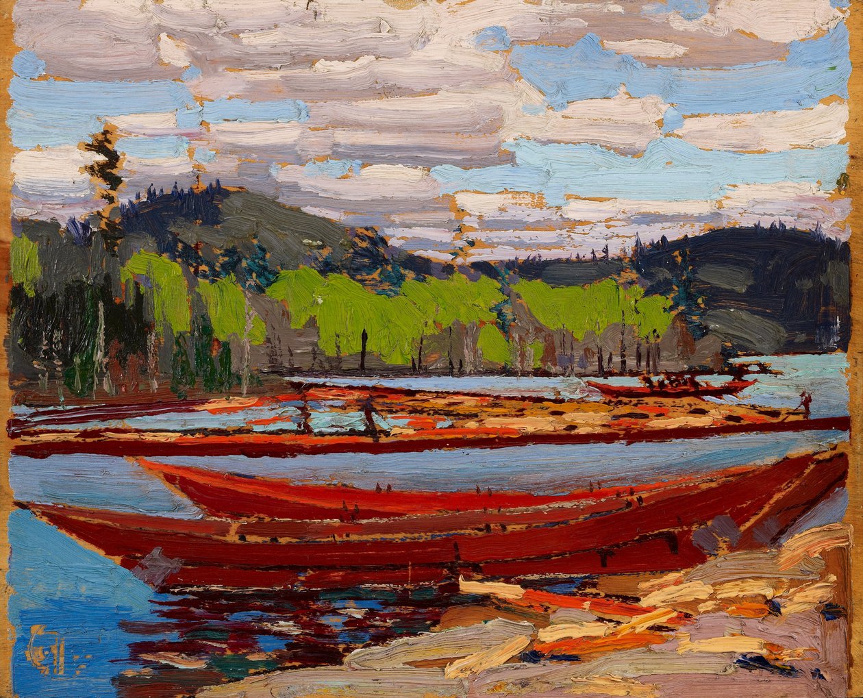 Hajók alkotó: Tom Thomson