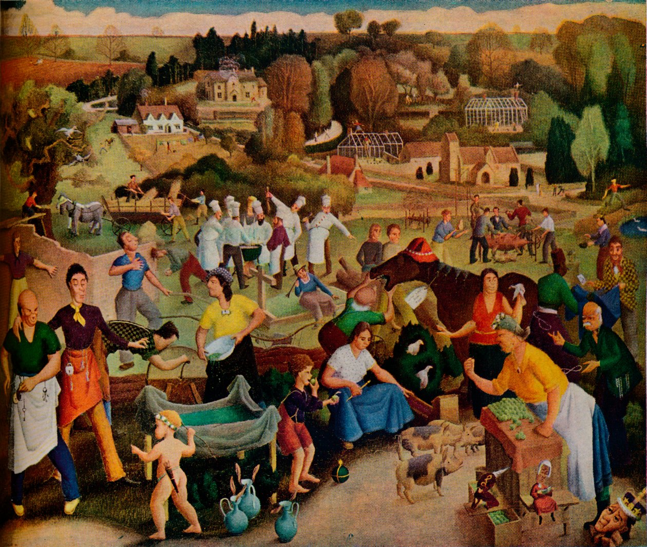 A Példabeszédek, 1939 alkotó: Tom Chadwick