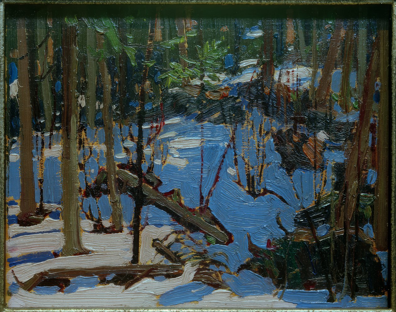 Tél az erdőben alkotó: Tom Thomson