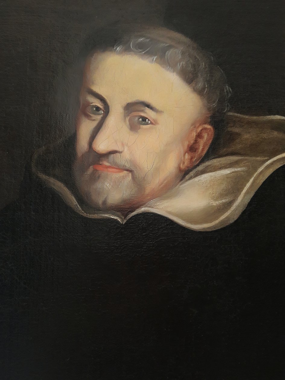 Franciszek Grabiecki atya portréja alkotó: Tomasz Muszyński