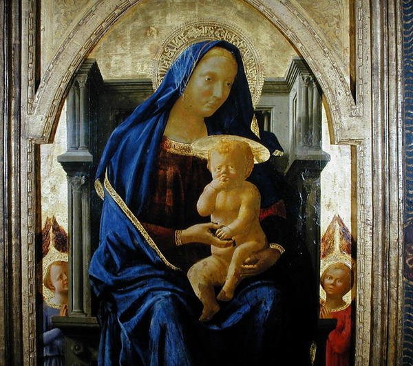 Szűz és gyermek, 1426 alkotó: Tommaso Masaccio