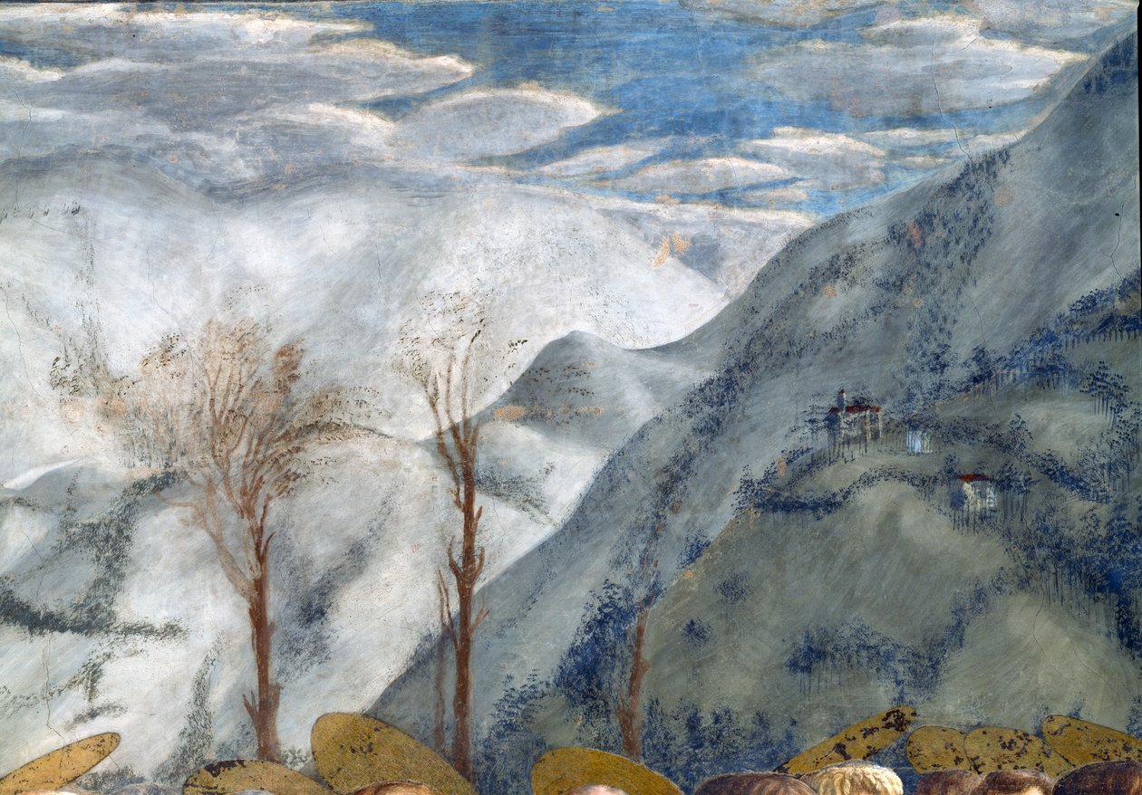 Hegyi jelenet, Brancacci kápolna alkotó: Tommaso Masaccio