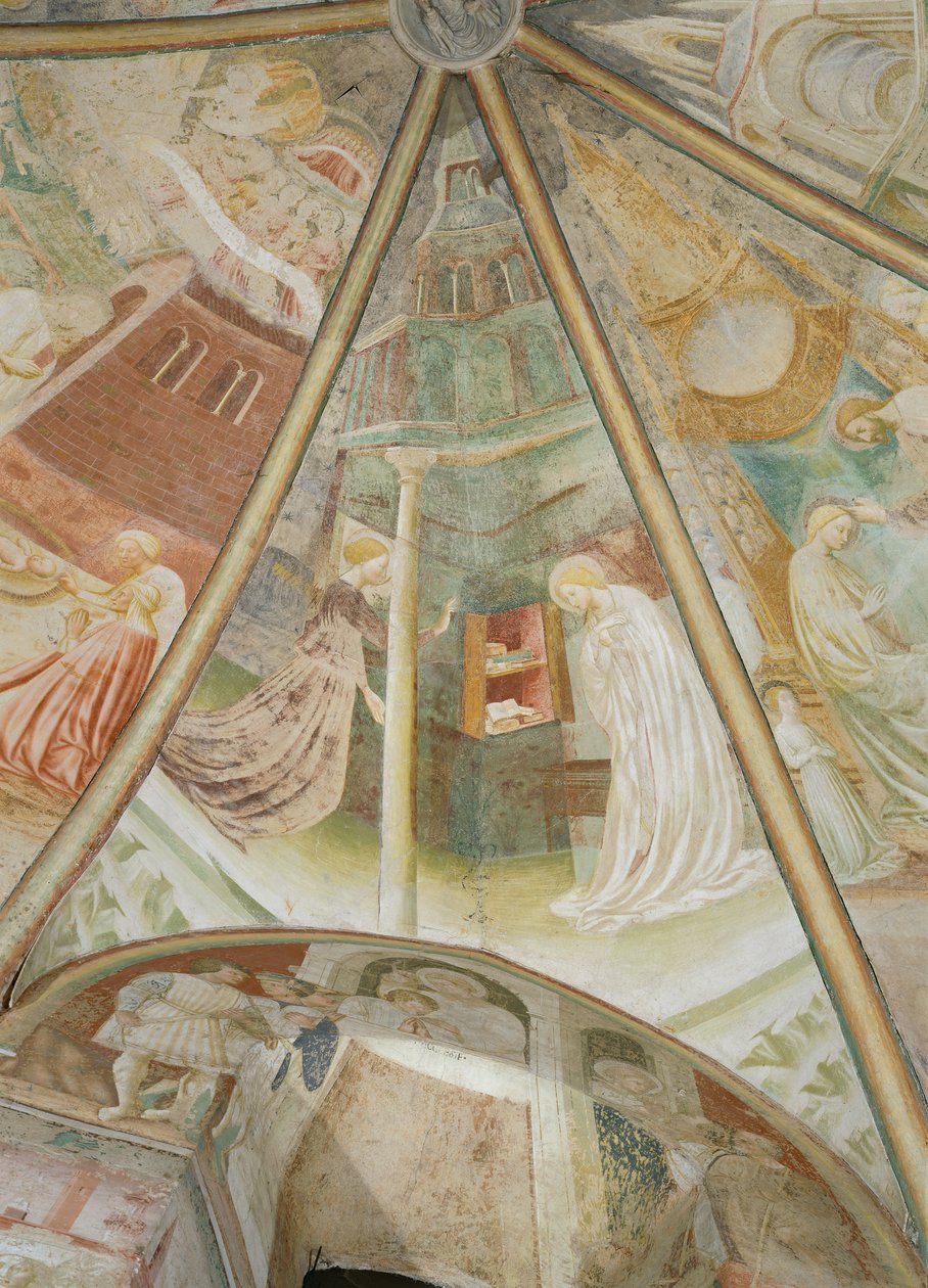 Angyali Üdvözlet alkotó: Tommaso Masolino da Panicale