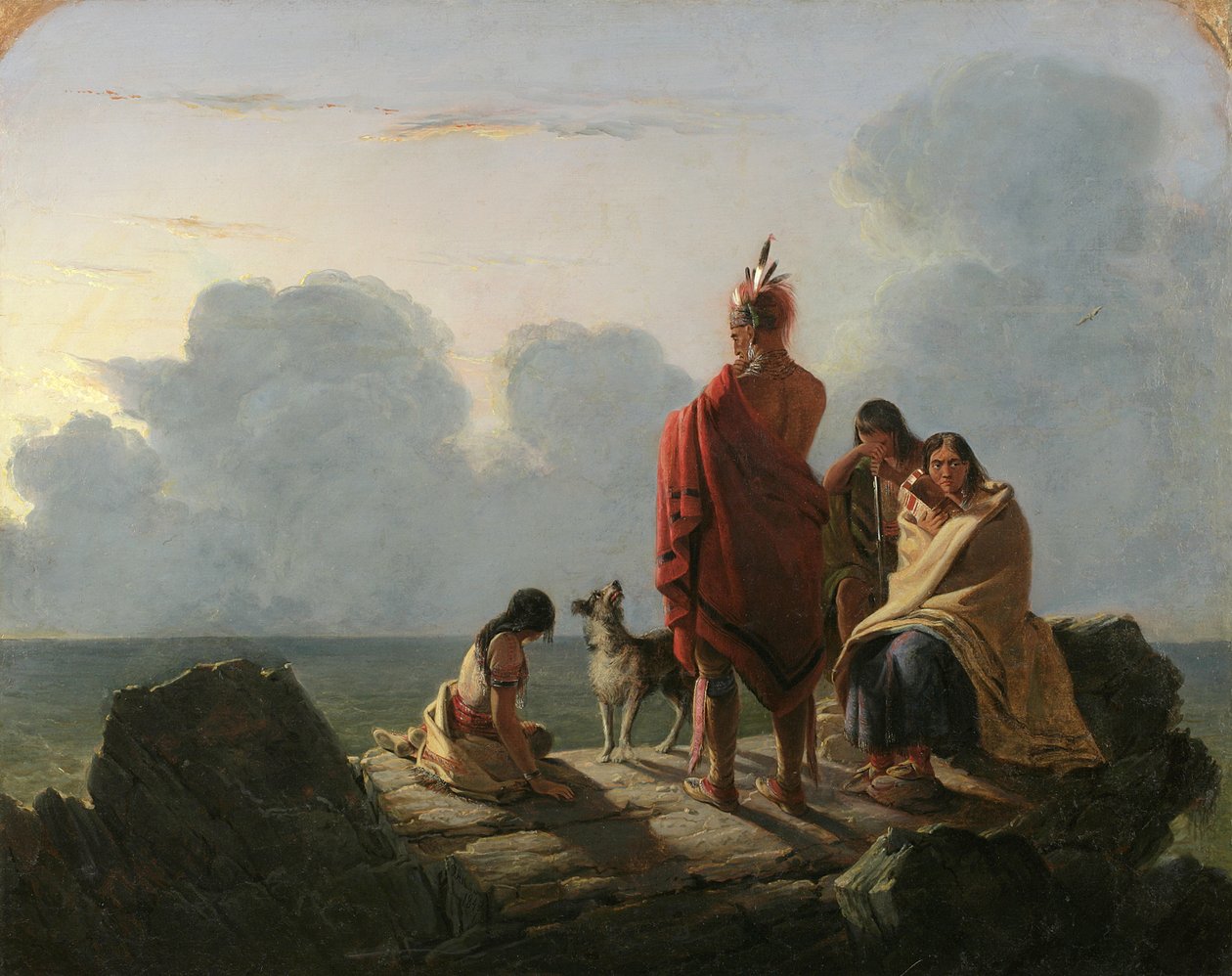 A verseny utolsója, 1847 alkotó: Tompkins Harrison Matteson