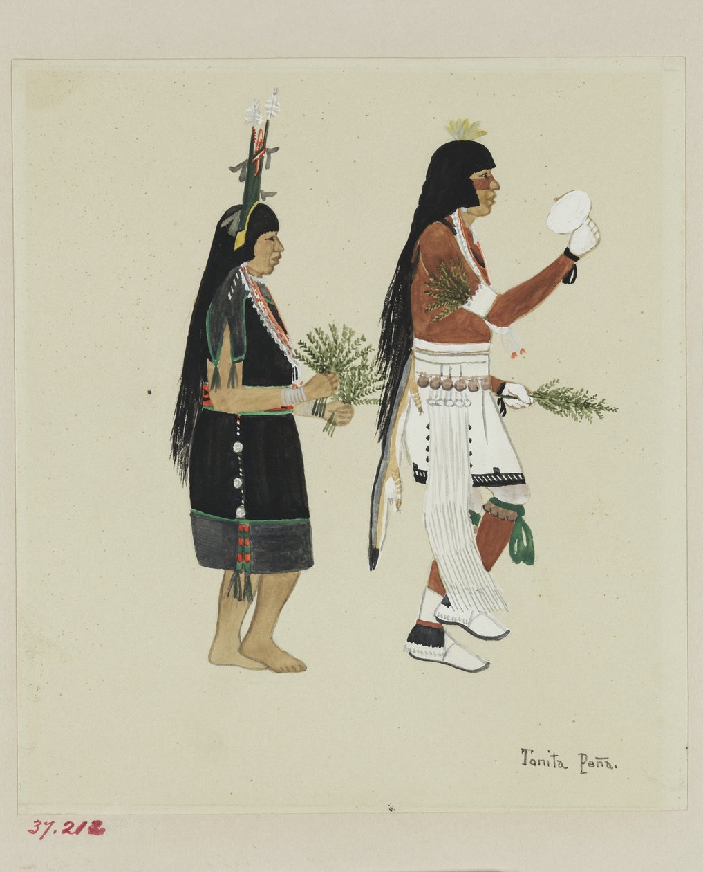 Kukoricatáncosok, 1920 alkotó: Tonita Peña