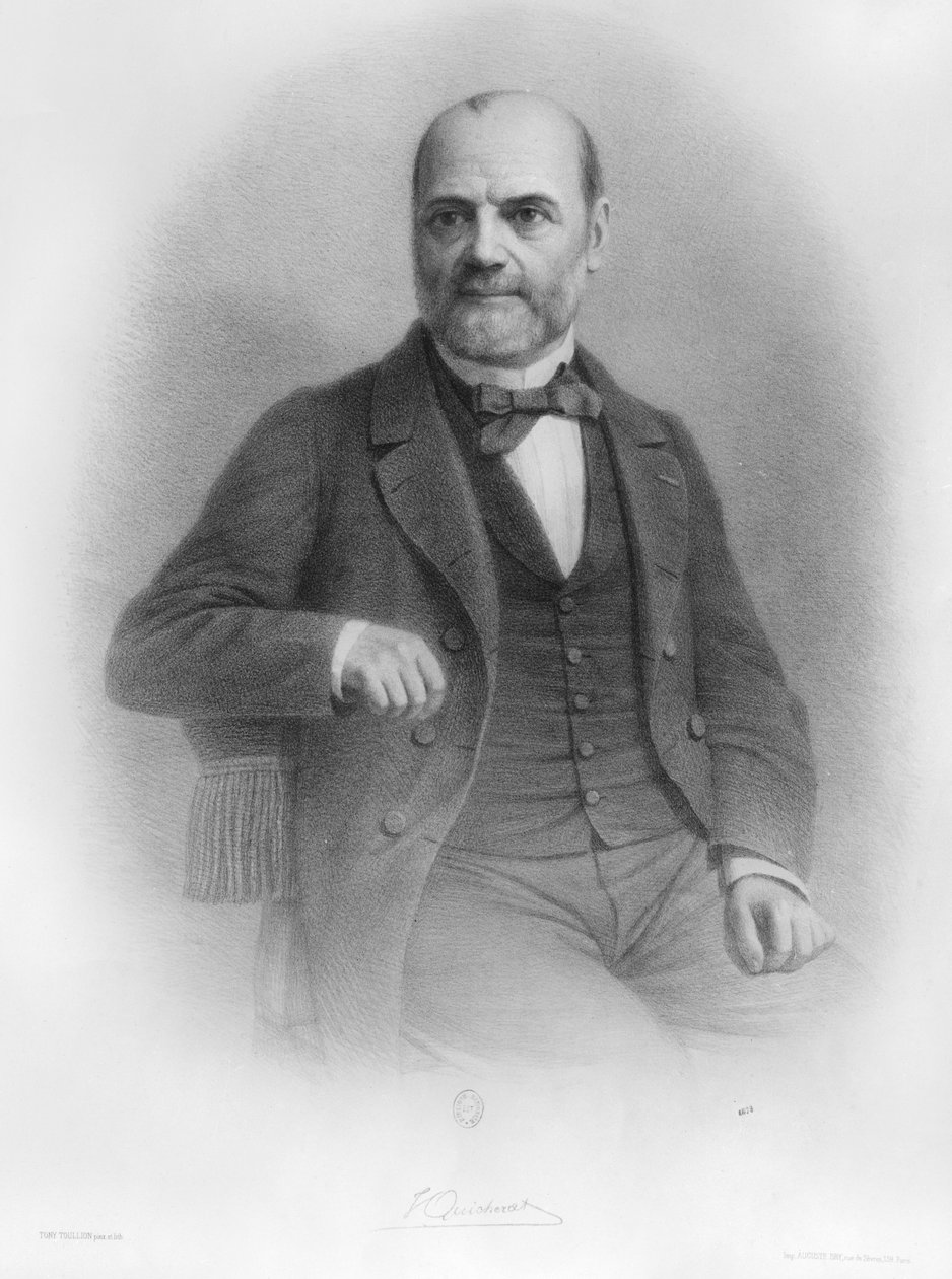 Jules Étienne Joseph Quicherat alkotó: Tony Toullion