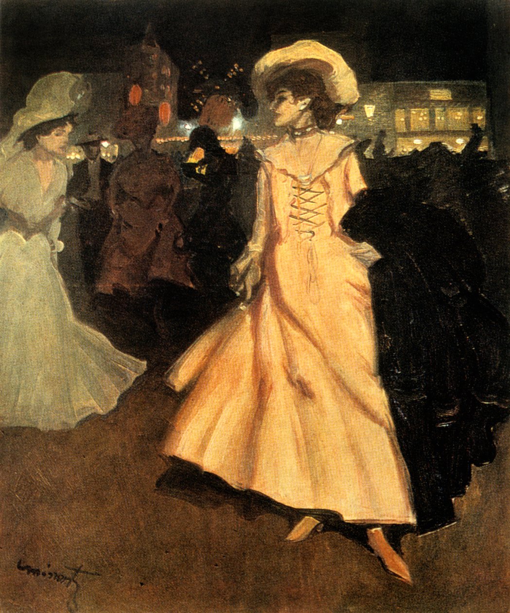 A Moulin Rouge elhagyása, 1901-1902 alkotó: Tony Minartz